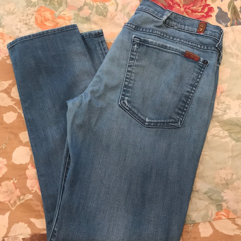 7 for All Mankind Josephina Skinny Boyfriend 32